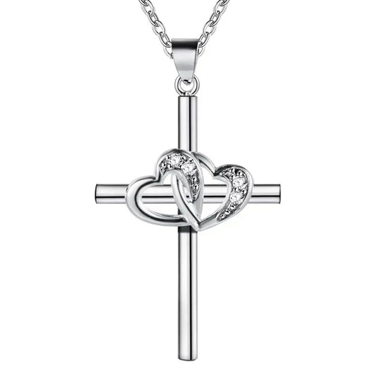 Silberne Herz Kette