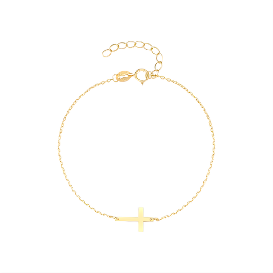 Elegante Goldene Armkette