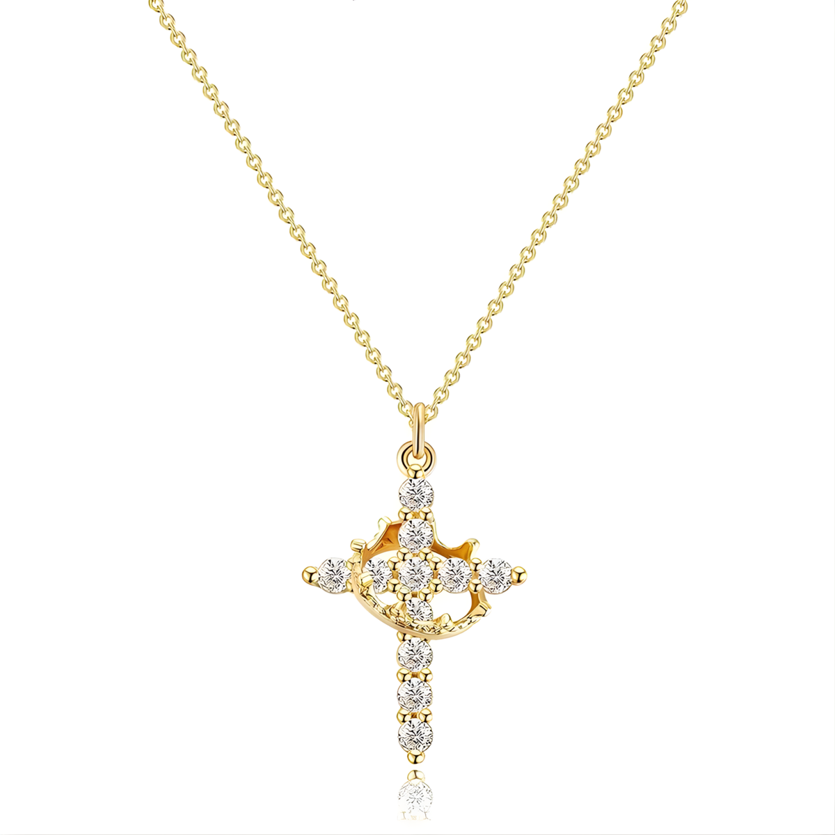 Goldene Ring Kette