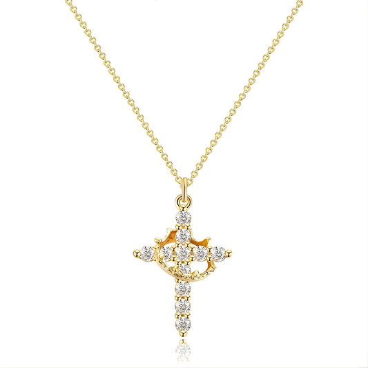 Goldene Ring Kette