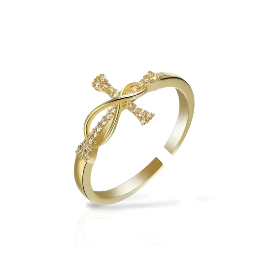 Eleganter Goldener Ring
